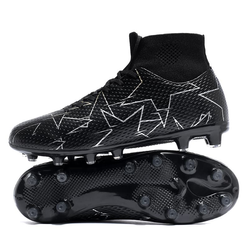 A Pair Of Soccer New Style For Students And Adults TF Training Shoes AG Long Stud Football Men's Model