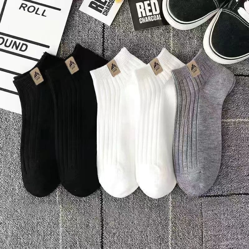 Chaussettes courtes respirantes pour homme - Chaussettes basses déodorantes et anti-transpiration (Édition sport printemps/été)