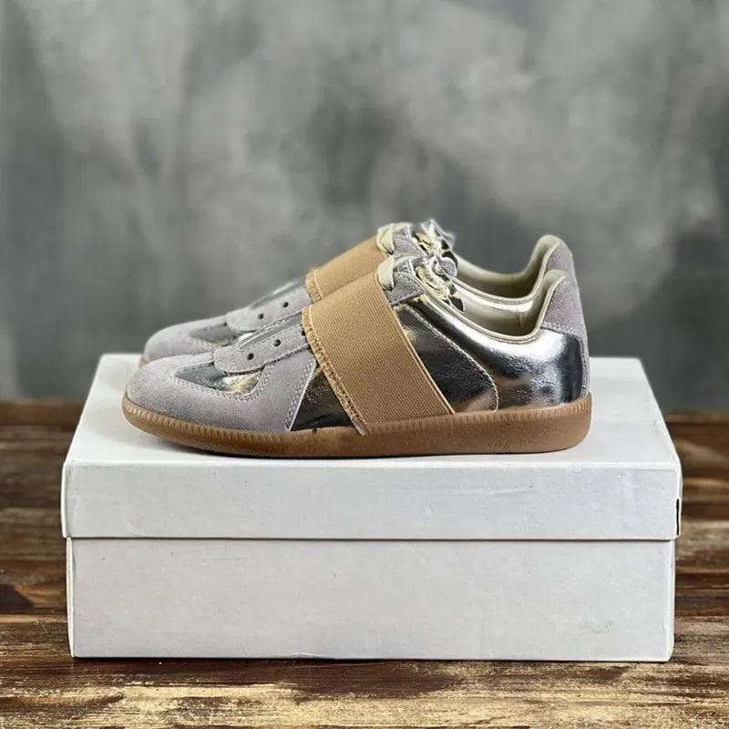 Chaussures d'entraînement originales à lacets de style Margiela, baskets blanches confortables et polyvalentes pour hommes et femmes