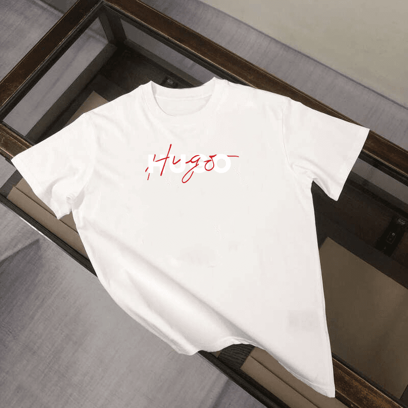 T-shirt à manches courtes haut de gamme pour homme, tendance été. Imprimé, 100 % coton, séchage rapide, respirant et doux.