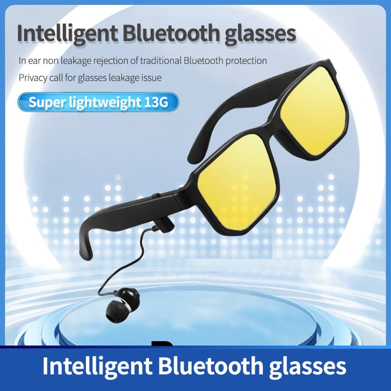 Smart Glasse New Smart Bluetooth Glasses Headset Myopia Glasses Listening To Music And Making Calls All In One Flat Glasses Audio Reading Glasses