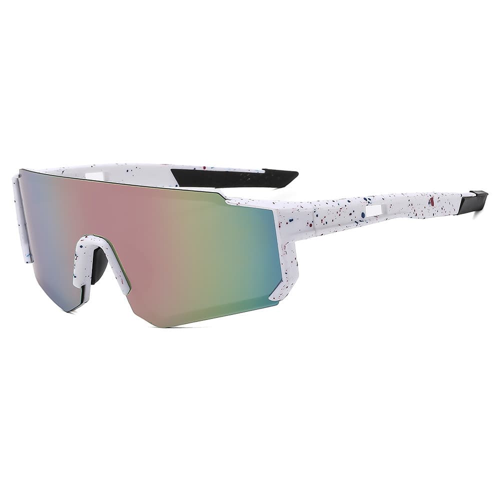 Lunettes de soleil colorées tendance pour l'alpinisme, le cyclisme, le ski et la conduite, anti-ultraviolets
