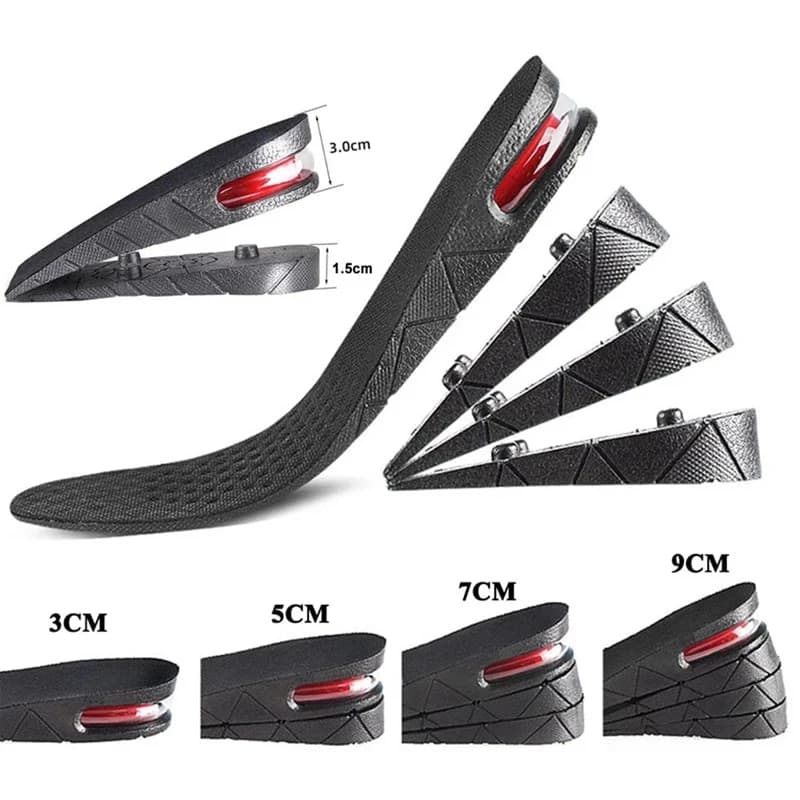 Nouveau coussinet de pied Invisible, semelle intérieure coupée, insertion de talon de chaussure, Support plus grand, absorbant, augmentation de la