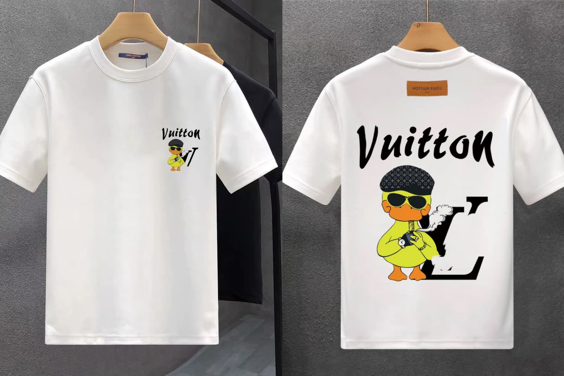 T-shirt unisexe à manches courtes, imprimé logo, style décontracté et ample, de haute qualité, collection été 2026.