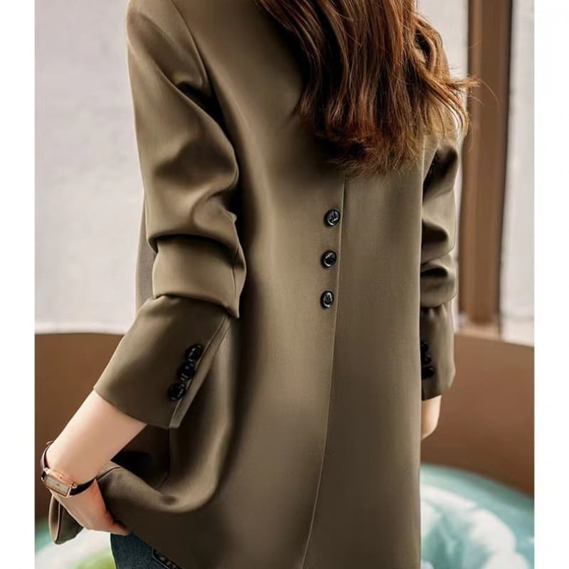 Women's Clothing Internet Celebrity Small Suit Jacket For Women Spring Autumn Winter Casual Slim Fit Small Student Temperament Professional Wear