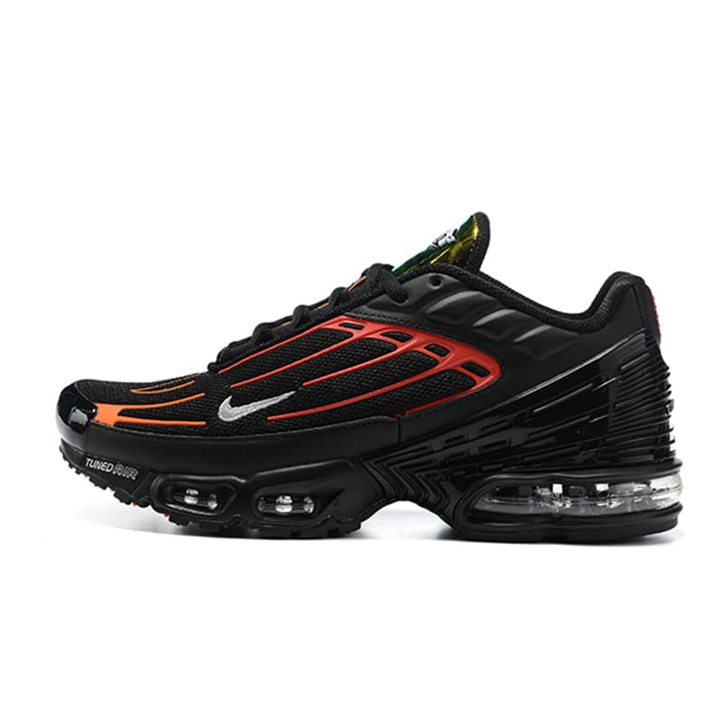 Nikes Air Maxes Tns Plus 3 Chaussures de course Triple White Black Iridescent Aqua et Volt Crimson Obsidian Hommes Femmes Neon Topography Pack Nebula