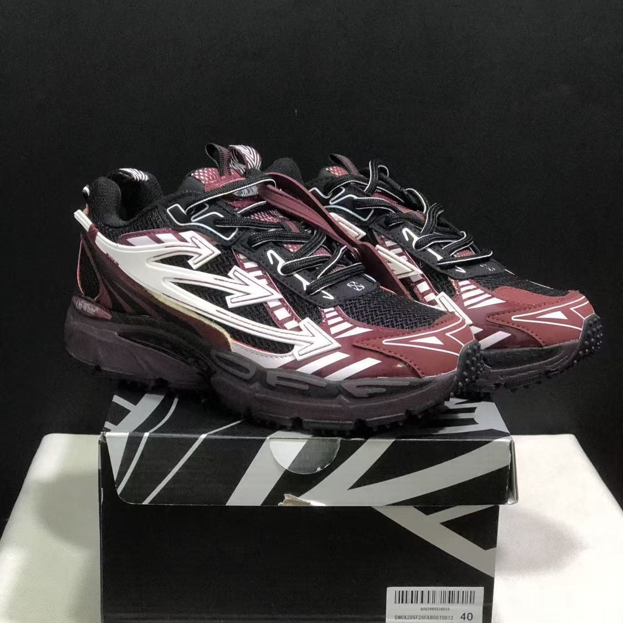 Baskets en cuir neuf, collection Arrow Casual Shoes, chaussures de créateurs pour couples, baskets homme et femme, chaussures de running respirantes