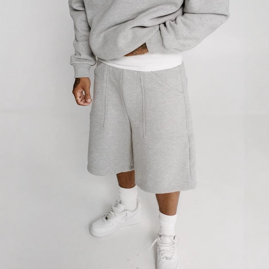 [UrbanFlex] Men's 5-Pocket Shorts - Breathable Streetwear | Versatile Casual Wear
