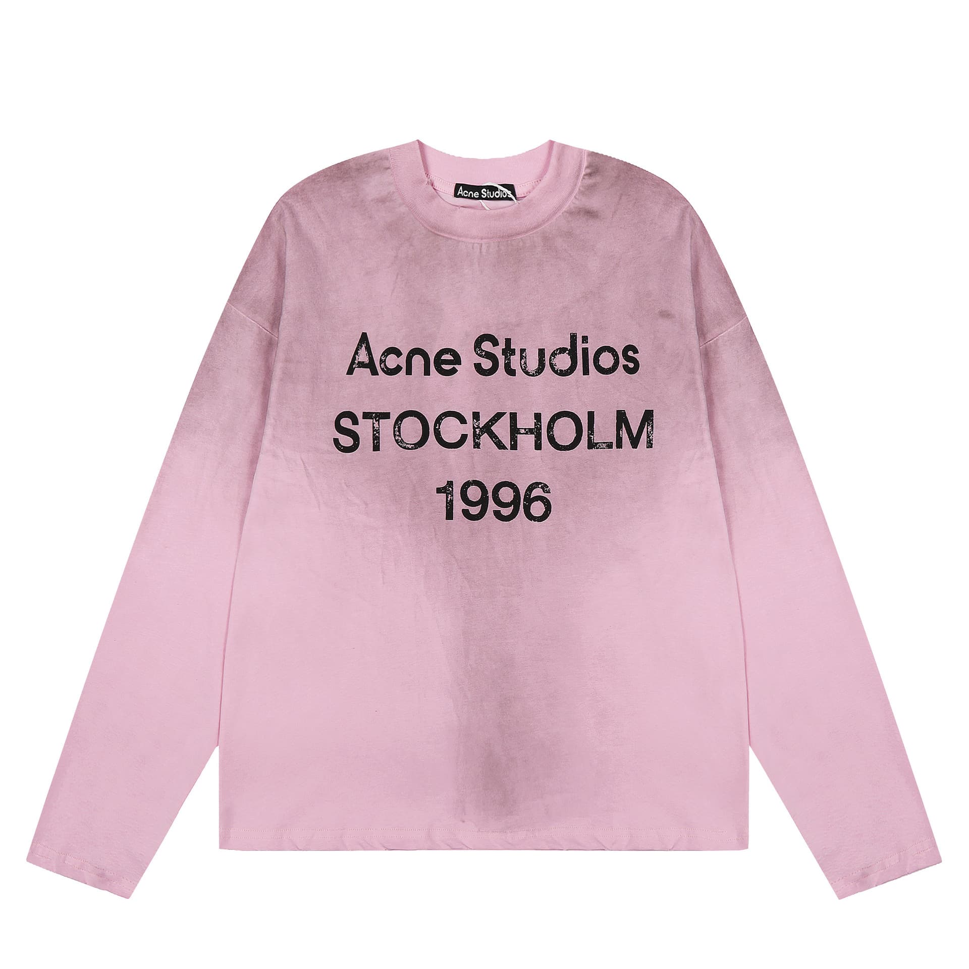 25SS 1996 Classic Dstruction Commmorativ Lazy Rlaxd Long Slv Sun Protction Lightwight Bas T-Shirt Couplel
