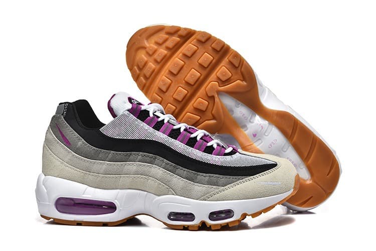 Chaussures de sport Putian Max95 avec amorti et coussin d'air, pour hommes et femmes, style décontracté.