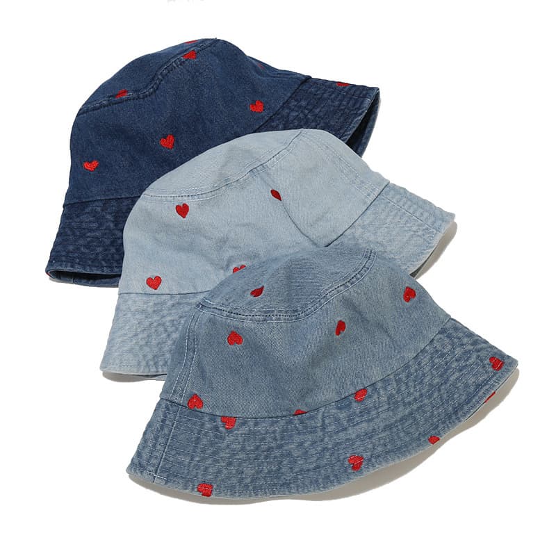 Hot Sale Fashion Washed Denim Solid Vintag Bucket Hats Lady Male Spring Summer Autumn Panama Fisherman Cap Hat For Women Men