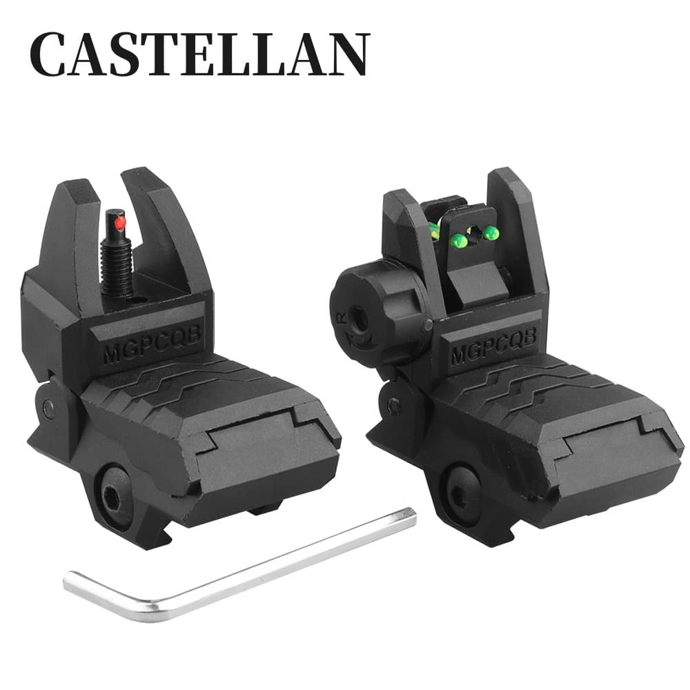 Folding Fiber Sight Iron Sighs Fiber Sight, Fiber Sight Nylon Bombsight