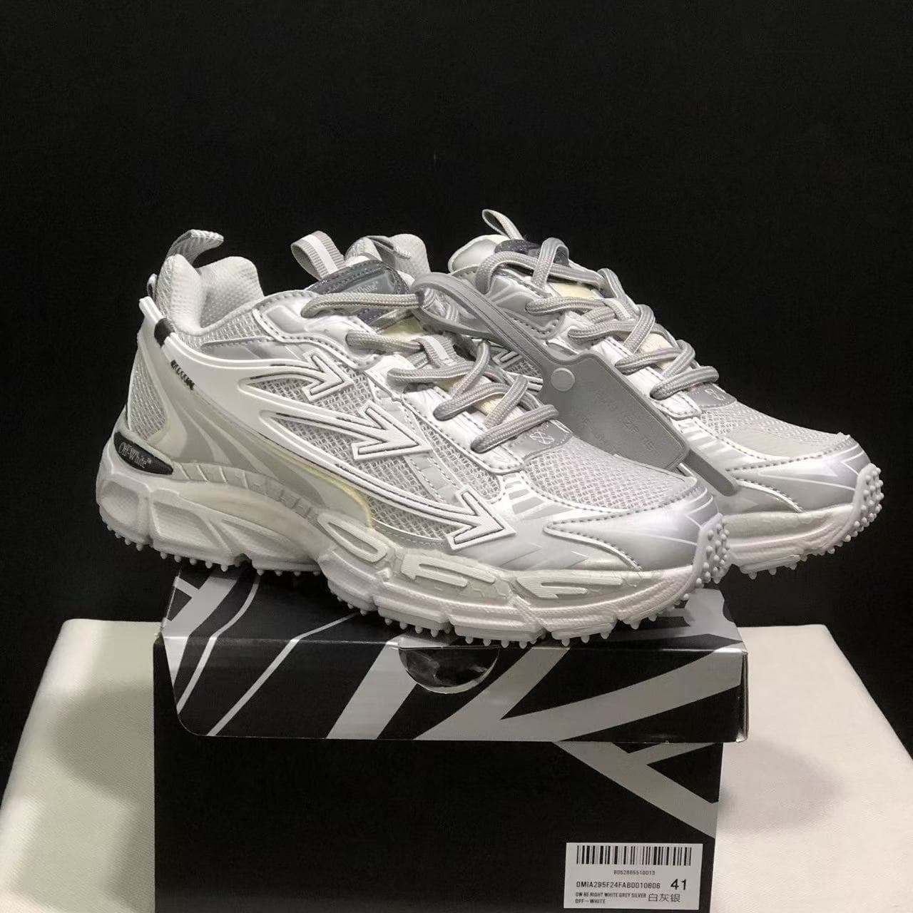 Baskets en cuir neuf, collection Arrow Casual Shoes, chaussures de créateurs pour couples, baskets homme et femme, chaussures de running respirantes