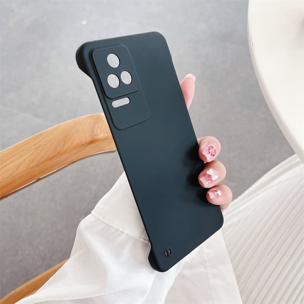 Candy Color Frameless Matte Case For Xiaomi Poco F4 F3 X3 GT M4 M3 F2 Pro 5G X2 X4 NFC Slim Hard Shockproof Bumper Cover