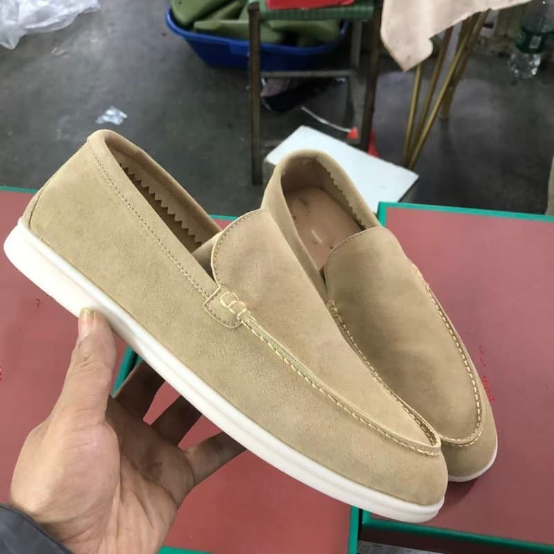 Chaussures en stock chez Whaleup ! Mocassins LP originaux Y Foreign Trade, chaussures plates décontractées en daim pour hommes !
