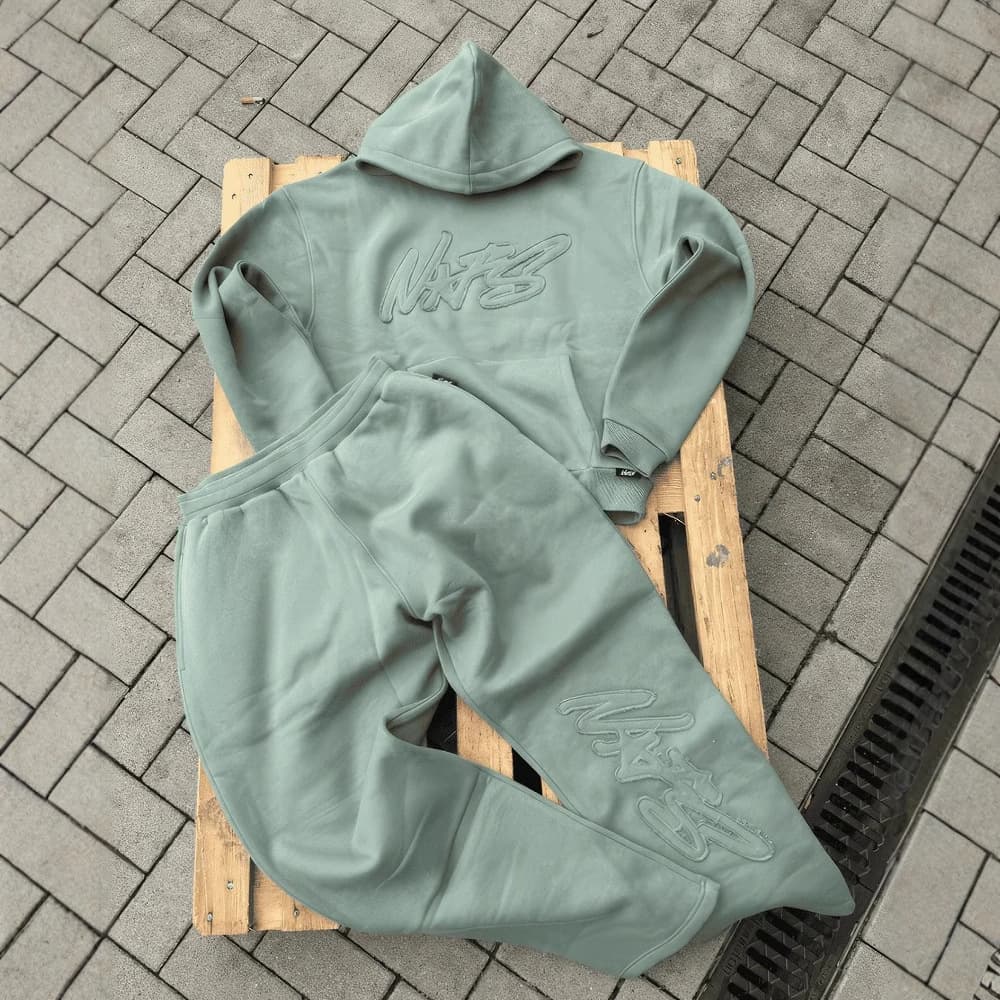 Women's Clothing ​​Y2K Streetwear Sweatshirt & Pants Set – Hip-Hop Letter Patch Casual Outfit​​