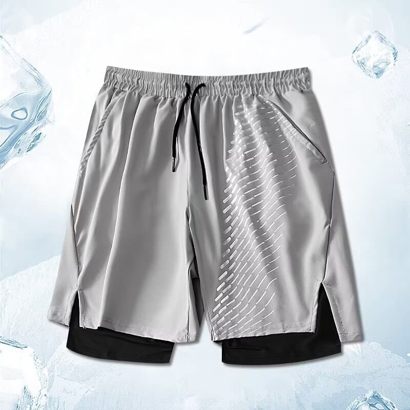 Men's Clothing Swimming Trunks Quick Drying Ice Silk Anti Embarrassment Suit Adult Professional Boxer Beach Pants