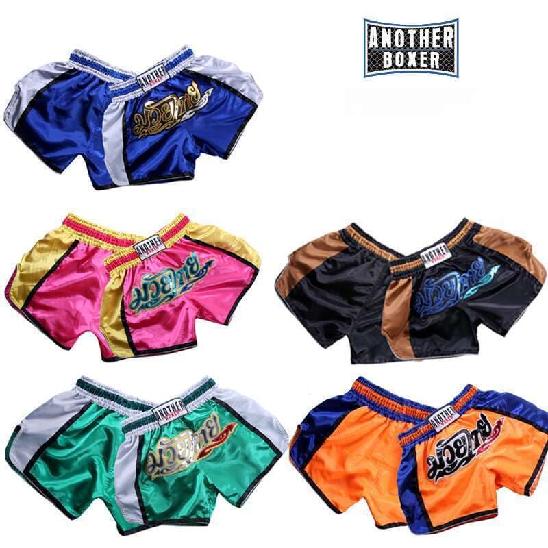 ANOTHERBOXER New Thai Muay Thai Fighting Pants Martial Arts Sanda Sports Training Shorts MMA Men And Women