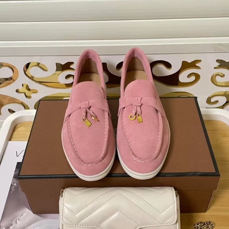 Mocassins décontractés à pampilles pour couple, style britannique, en cuir véritable, à semelle souple