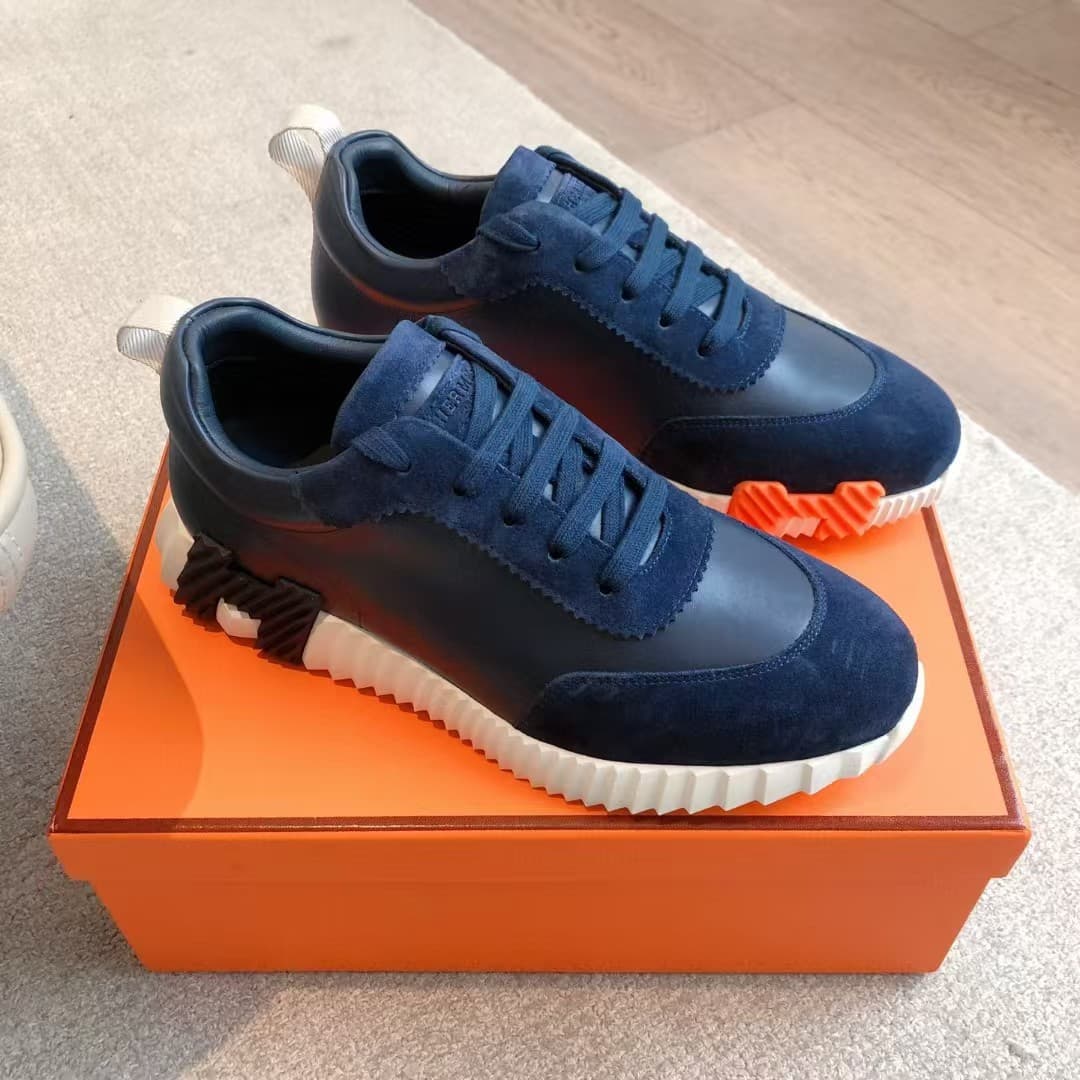 Chaussures de sport en cuir de vachette pour hommes, baskets tendance et respirantes, confortables, style célébrités en ligne