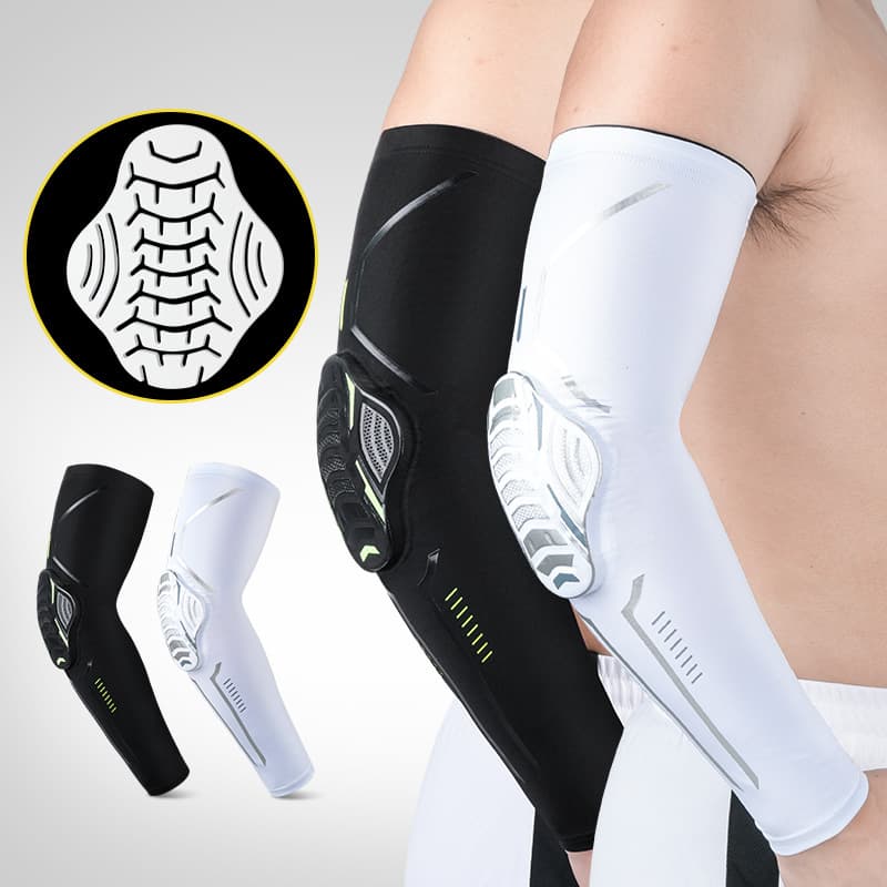Sports Arm Guard Sleeve Anti-collision Pressurized Elbow Joint Outdoor Basketball Football Mountaineering Cycling Protective Gear