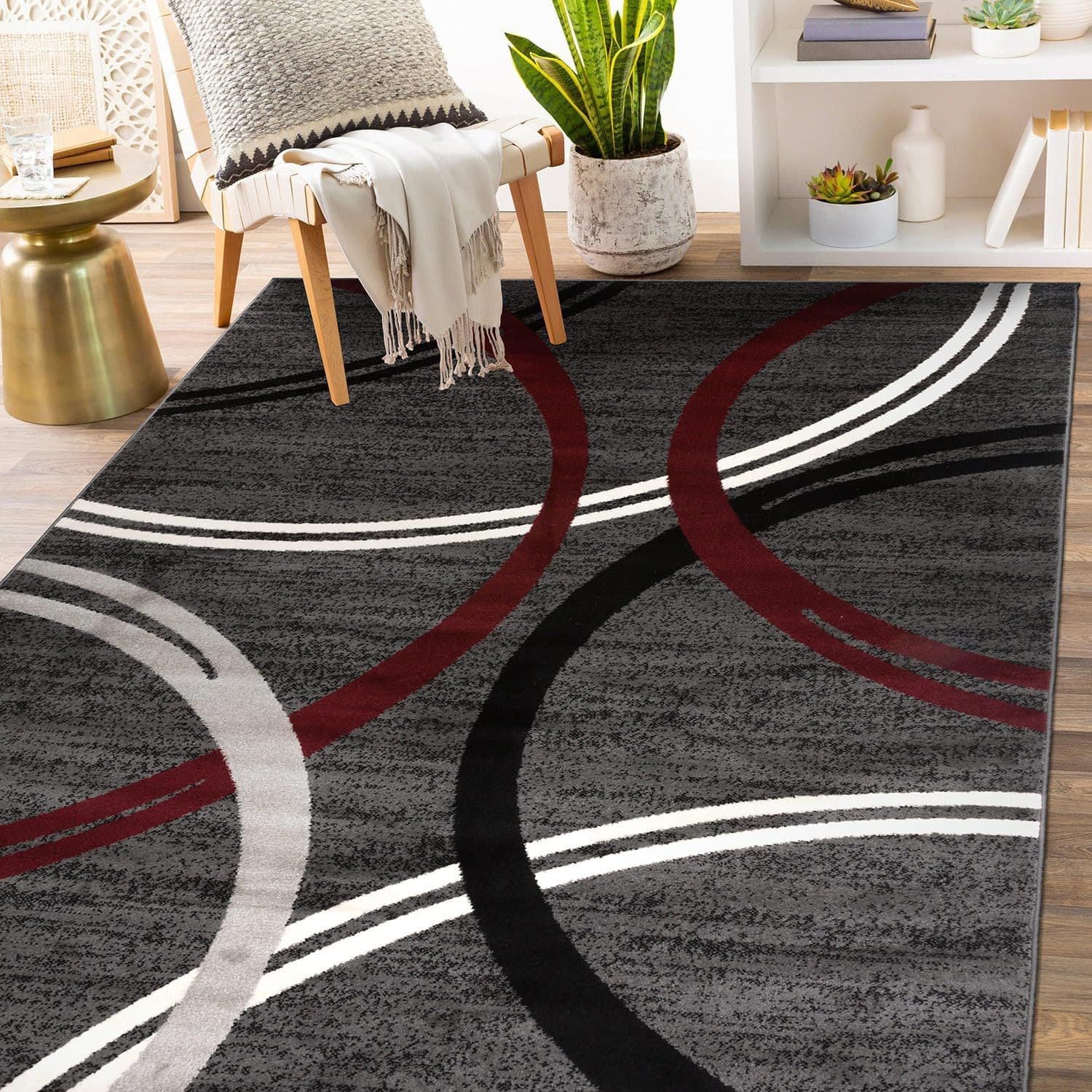 Carpet Consignment Modern Abstract Simple Living Room Carpet Coffee Table Sofa Carpet Porch Entrance Door Mat Spot