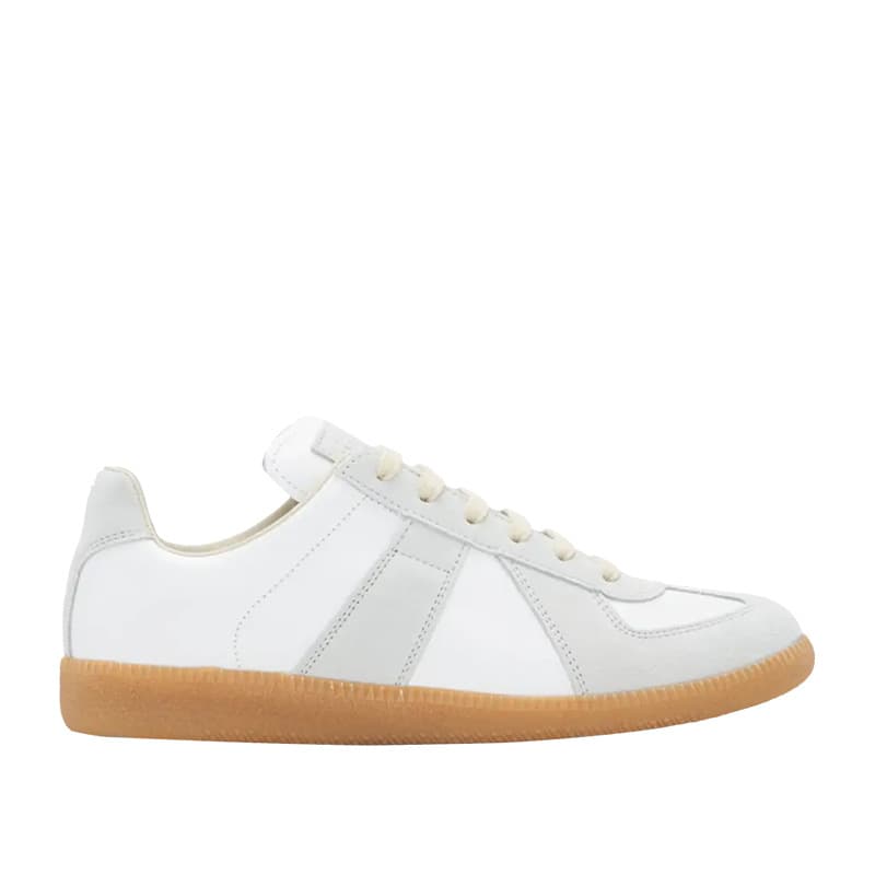 Baskets décontractées en cuir véritable pour femmes Dexun, chaussures d'entraînement polyvalentes pour hommes inspirées de Forrest Gump.