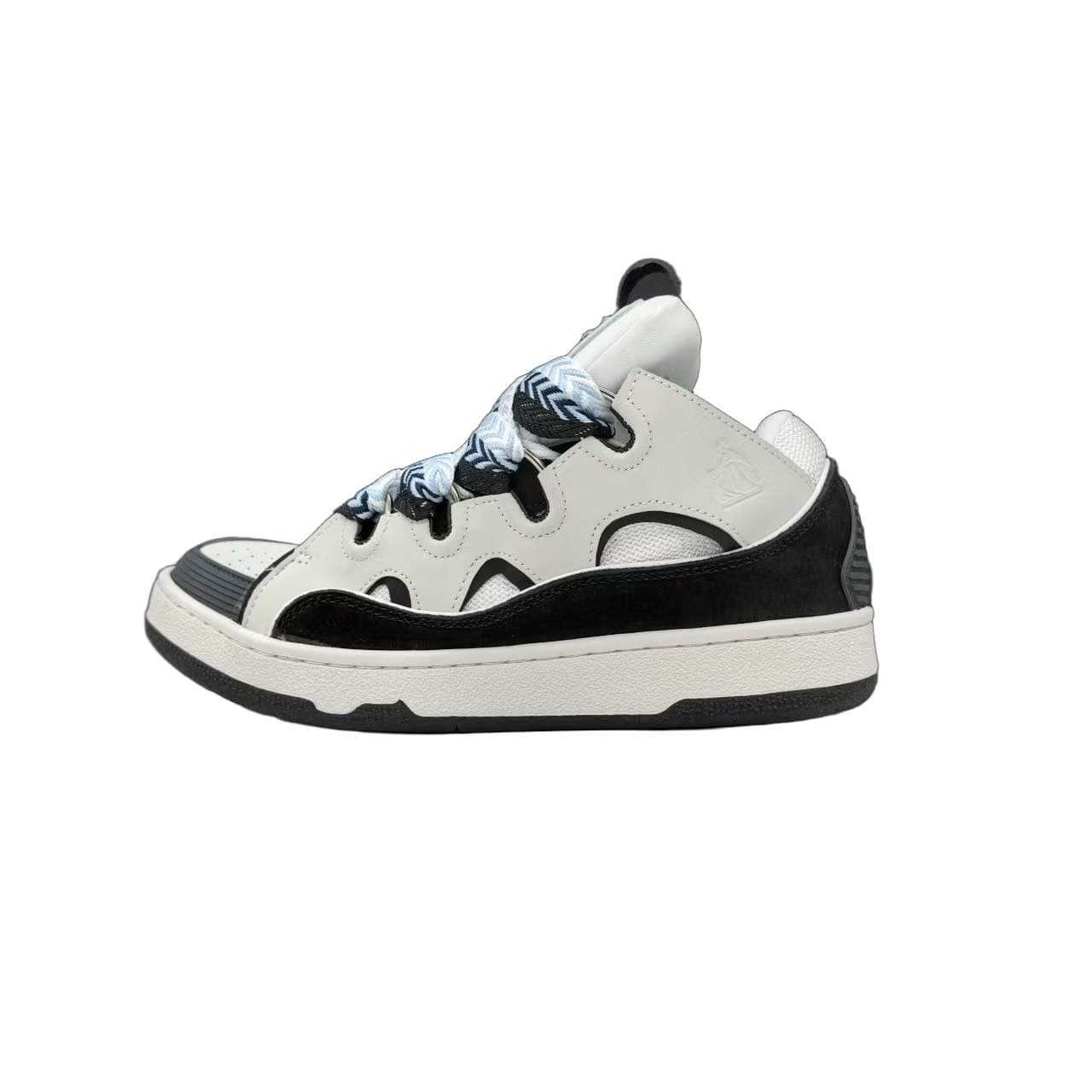 Nouvelles chaussures de course antidérapantes Curb Couple à semelle épaisse et color block