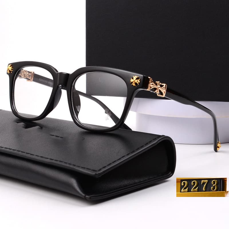 Lunettes Kejia 2273 noires transparentes, monture unisexe, même style, sans correction