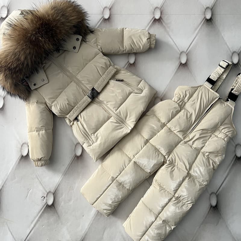 Kids Clothing down jacket Large size white duck down thickened men's and women's children's down jacket
