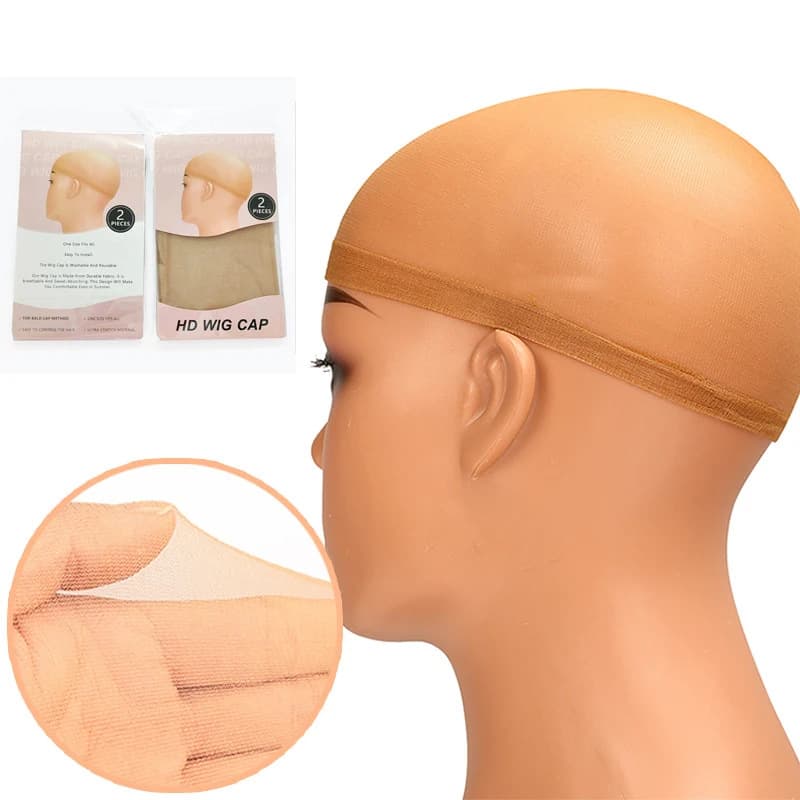popular wig hair net stockings net HD WIG CAP high definition super transparent wig net head set universal net cap