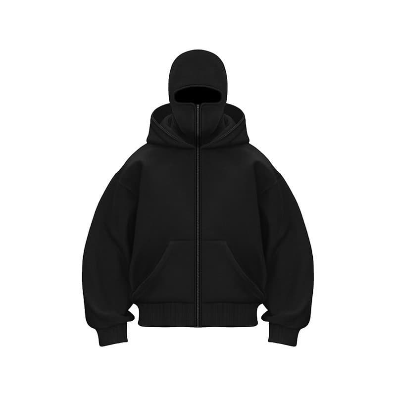 Men's Clothing Ins New Hooded Sweater Short Jacket Men And Women Double Hat Autumn And Winter Couple Large Size