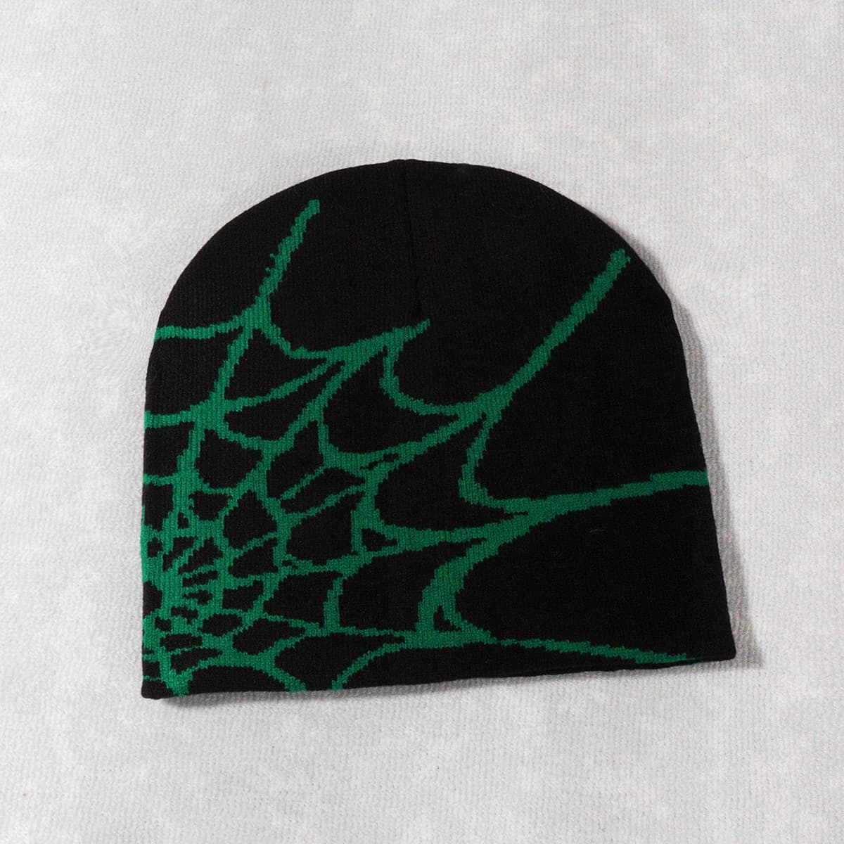 Unisex Knitted Hat Hat Trend Pullover Spider Web Y2K Jacquard Hats For Men And Women