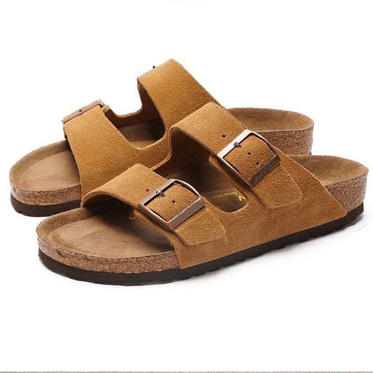 2025 new slippers sandals men and women summer simple fashion casual outside couple beach shoes retro open-toe