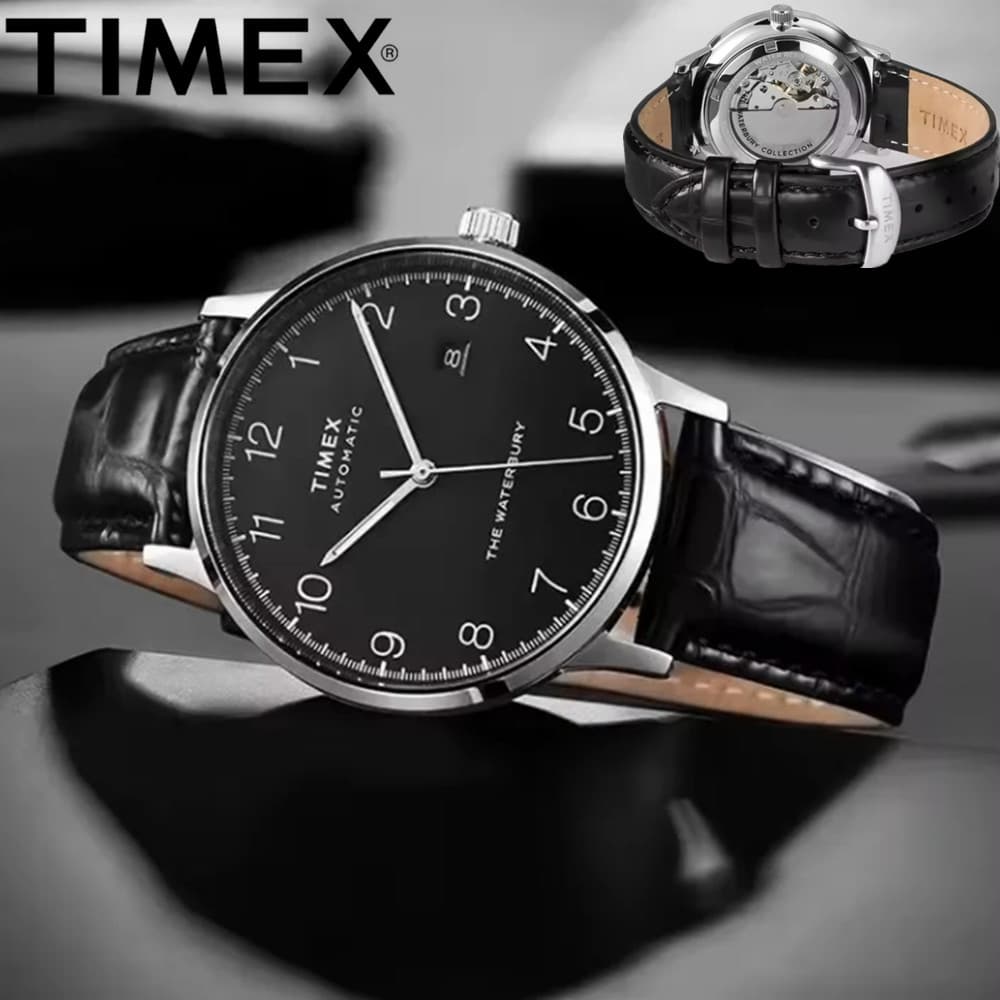 TIMEX Automatic Mechanical Male American Stainless Steel Scratch Proof Waterproof Diving Business Leisure Watch