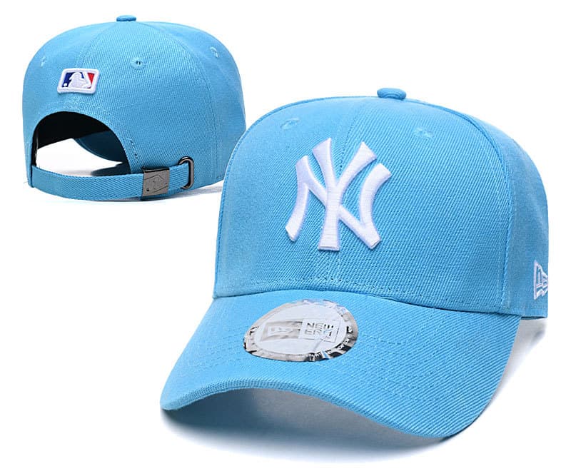 Casquette unisexe transfrontalière, grand logo, visière rigide, broderie, style sport décontracté NY, commerce extérieur