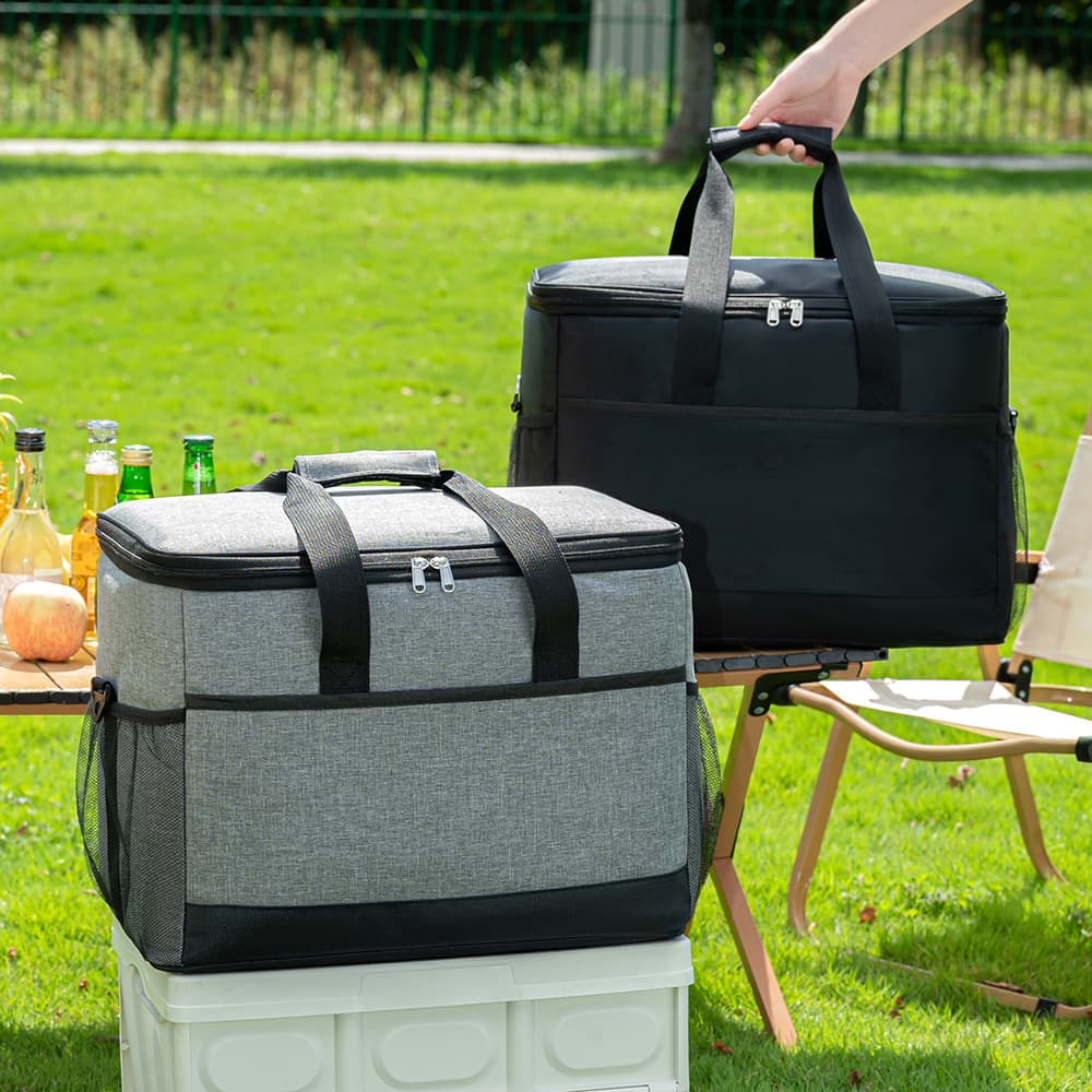 45L Insulation Bag, Outdoor Large Picnic Bag, Waterproof Oxford Cloth Ice Pack, Thickened Car Insulation Bag
