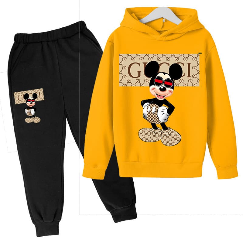 Vêtements pour bébé et mère Sweat à capuche tendance pour garçons et filles