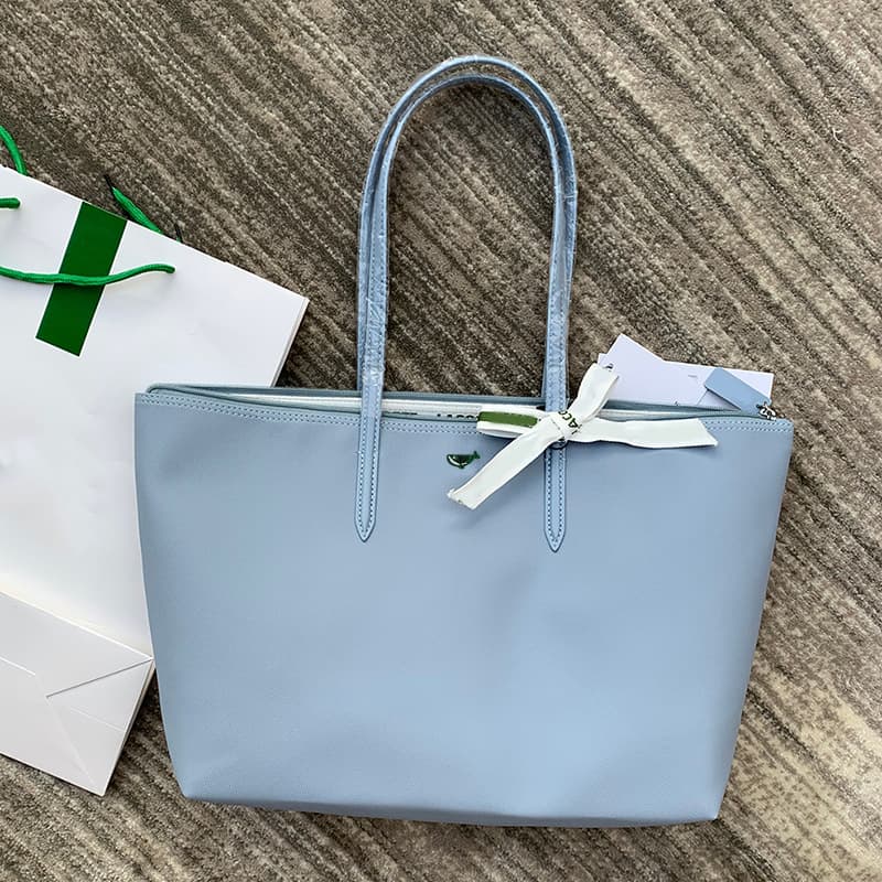 【High Version】French New Crocodile Women's Shopping Large Capacity Shoulder Handbag Dumpling Tote Bag