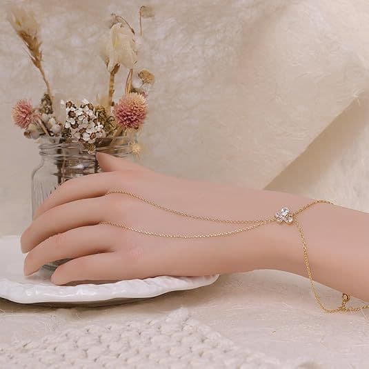 Hot Selling New High-end Fashion Versatile Zircon Bracelet Valentine's Da Gift Simple Sweet Non-fading Exquisite