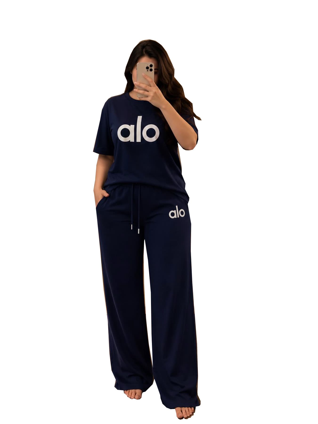 Ensemble d'été décontracté pour femme TW892A : haut et bas imprimés à manches courtes, coupe ample et confortable, style européen/américain,