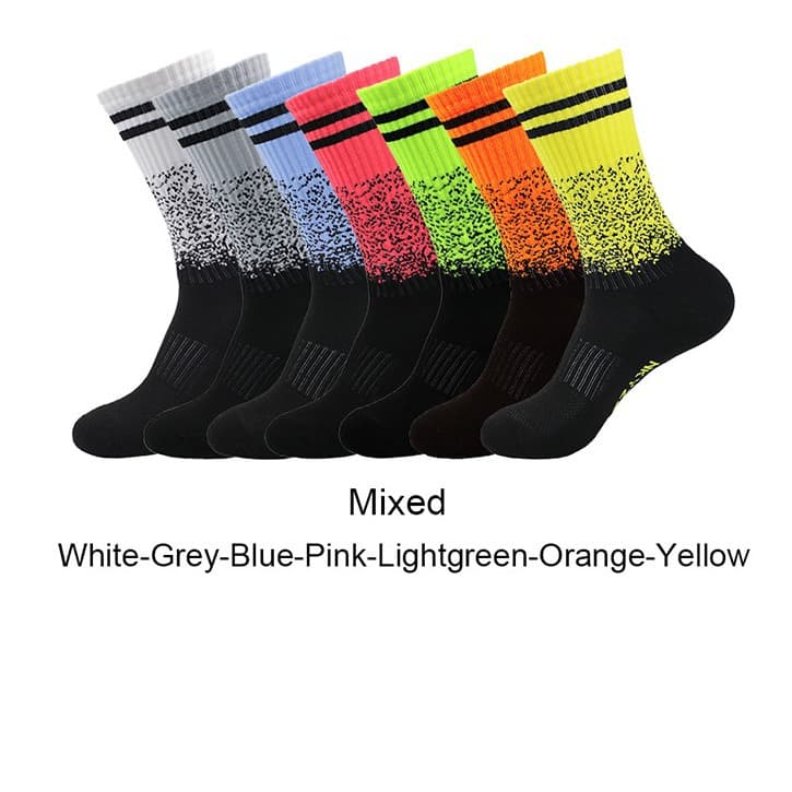 New running socks Football socks mid-tube sports socks men's and women's cycling socks basketball socks tennis socks badminton