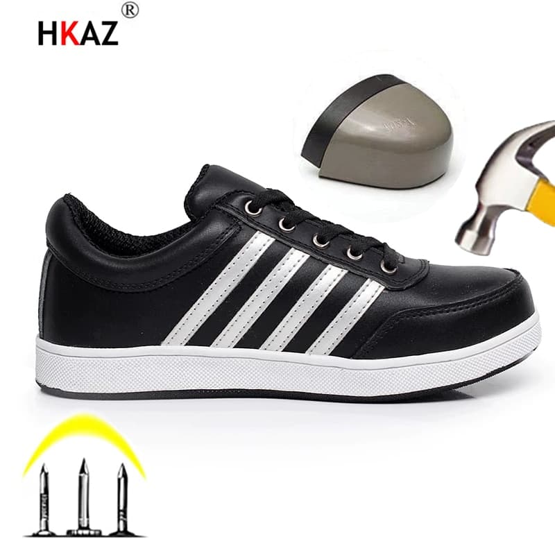 Work Steel Toe Puncture-Proof Safety Men Boots High Quality Indestructible Male Shoes LBX1810