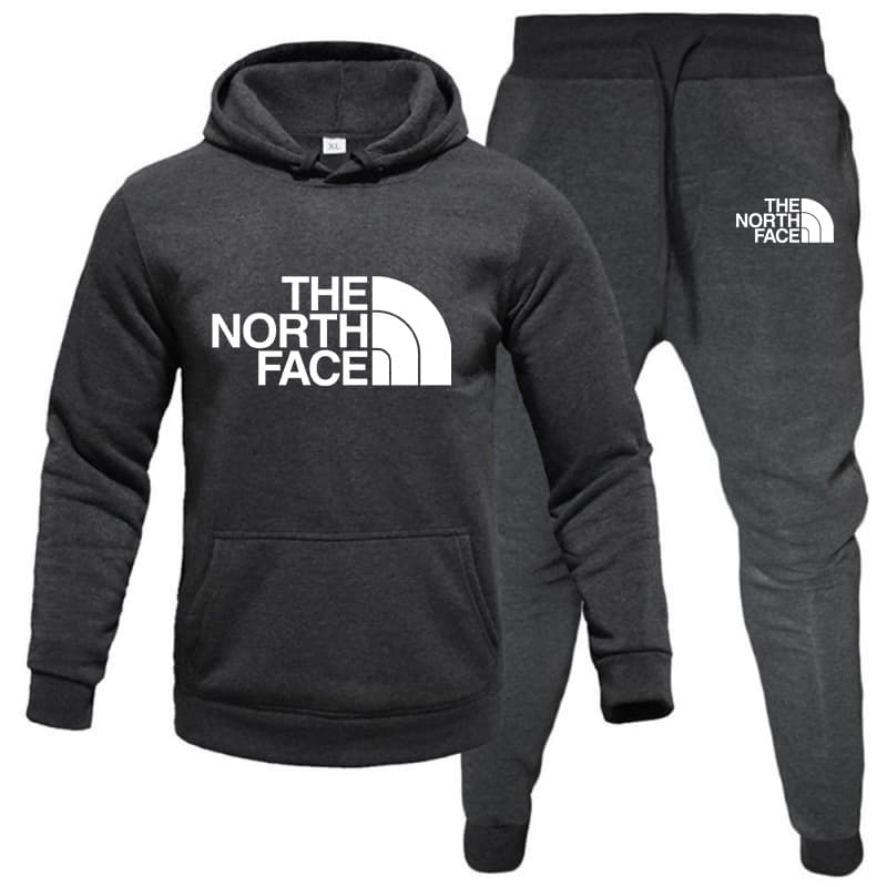 Ensemble sweat-shirt à capuche et pantalon de jogging pour homme, collection printemps-automne 2024.