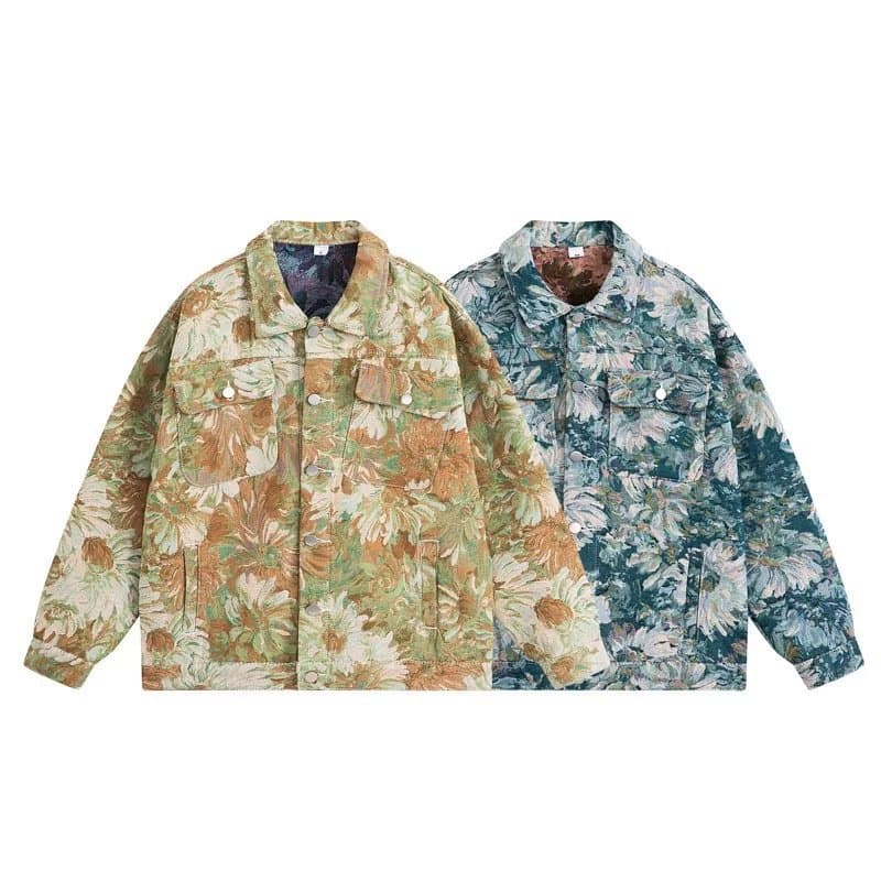 Men's Clothing 2024 spring and autumn handsome jacket men ins high street fashion brand trendy loose jacket