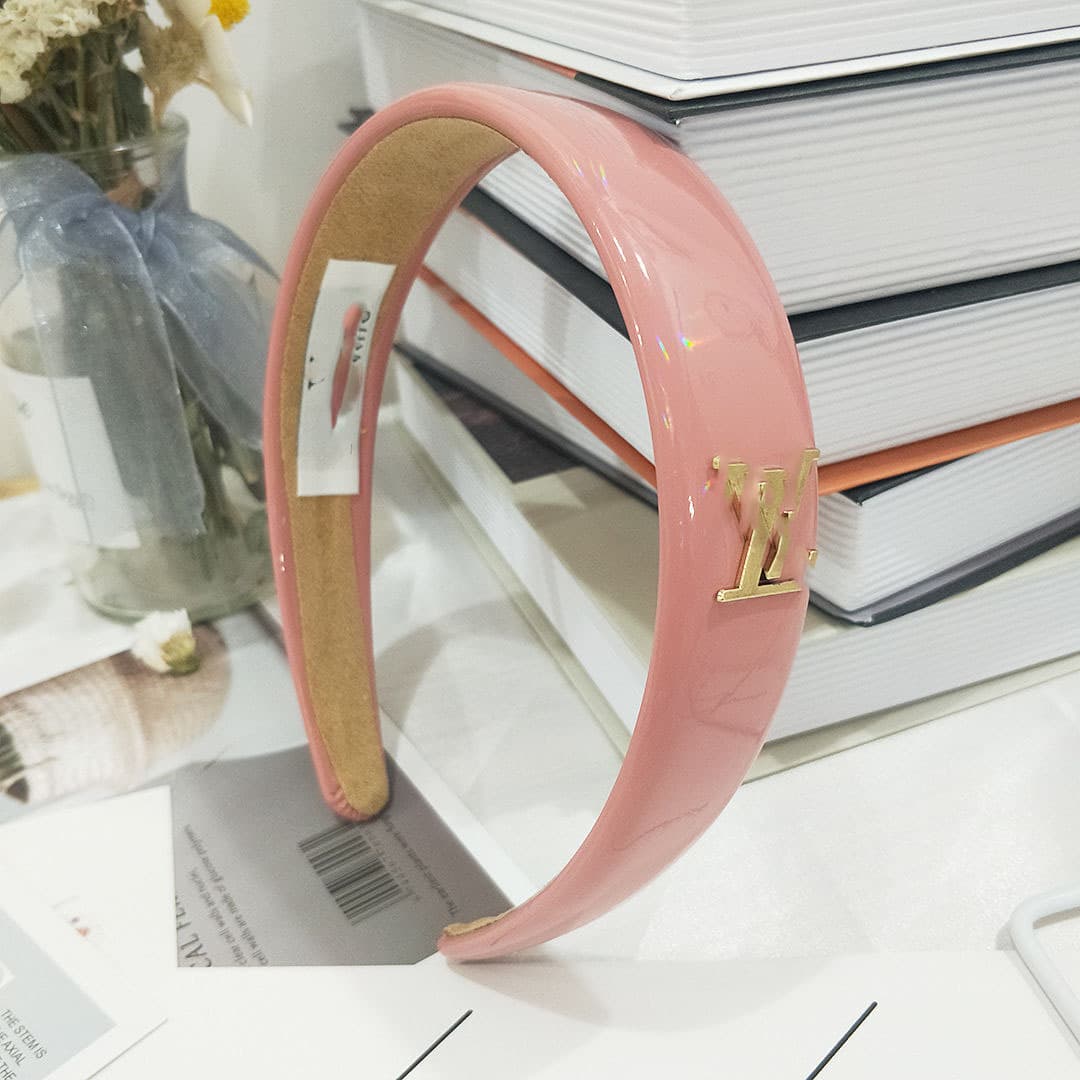 Bandeau en éponge rose à nœud haut, accessoire de cheveux simple et mignon, collection printemps/été 2026.