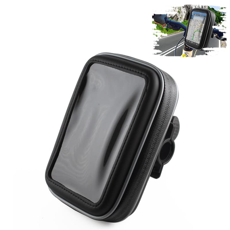 Universal bicycle mobile phone waterproof bag bicycle mobile phone waterproof dustproof bag bracket