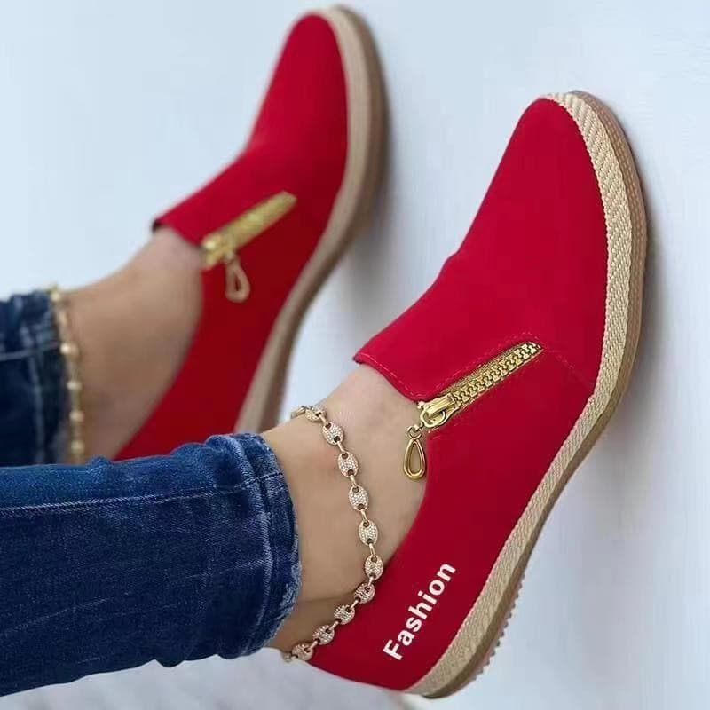 Large-size Women's Shoes Leisure New Lightweight Women's Ballet Flats