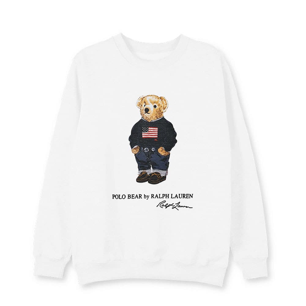 Vêtements pour femmes TWICE Nayeon Airport, même style, sweat-shirt à col rond, vêtements périphériques, ours mignon, haut à manches longues,