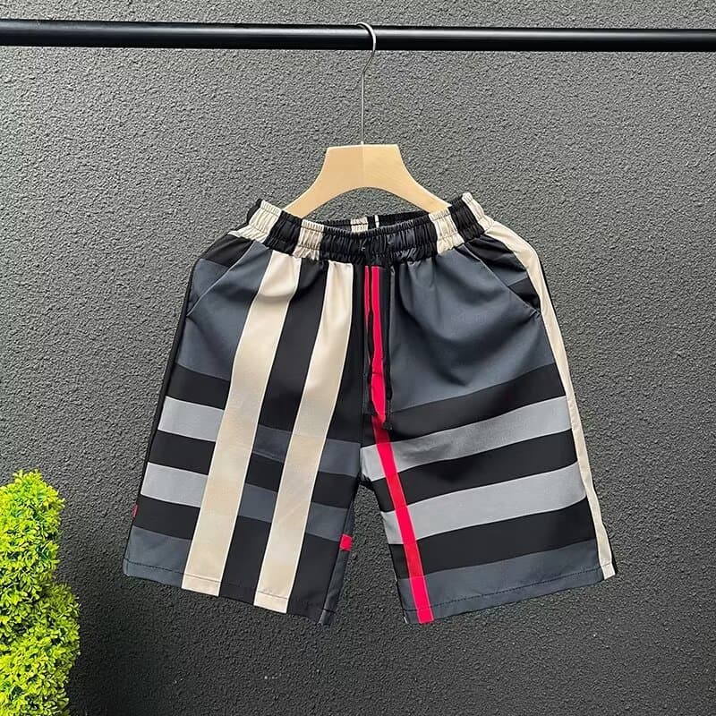 Men's Loose Straight Leg Casual Five Point Pants Summer Fashion Sports Shorts Trendy